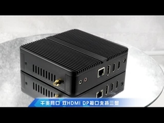DC12Vは産業PCの産業防水小型PC箱を埋め込んだ