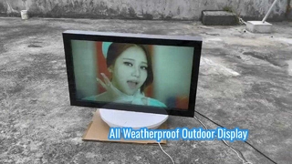 屋外 IP65 ディスプレイ全天候型