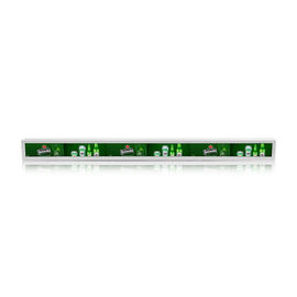 Ultra Thin Bar Stretched Monitor Display 34 Inch Retail Store Video Shelf Mounted