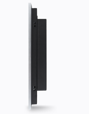 Aluminum Alloy Pure Flat Bezel IP65 Front Resistive Pcap Touch Industrial PC Panel Mounted PC