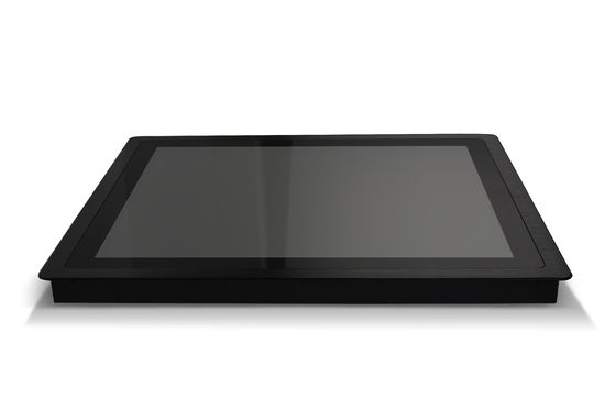 15" high bright flat bezel panel mount touch screen monitor sunlight readable industrial touchscreen